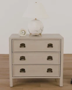 Mackenna White Oak Nightstand|Makerspalm Outlet
