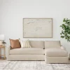 Macy Slipcover Chaise Sectional 101"|Community Best
