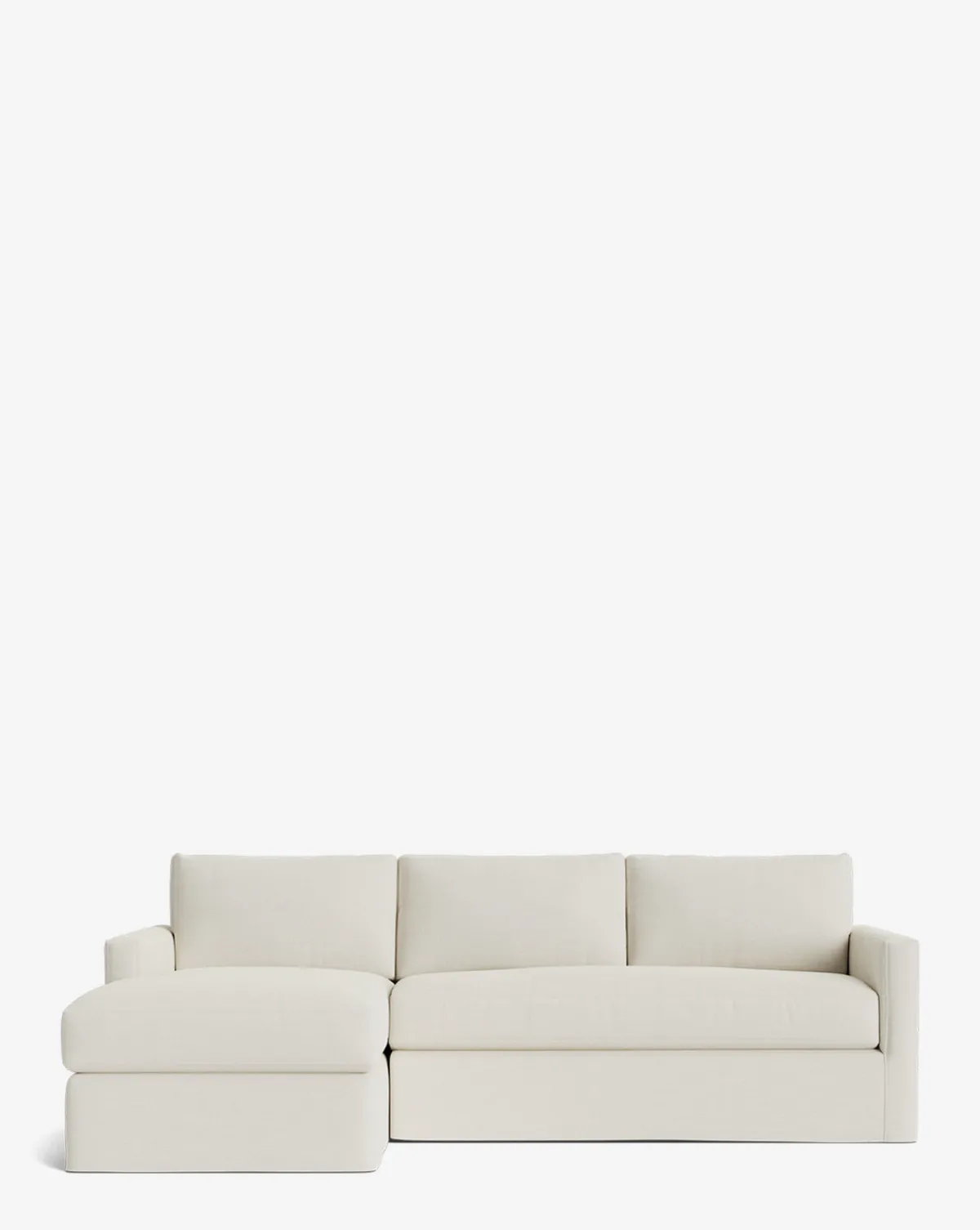 Macy Slipcover Chaise Sectional 101"|Community Best