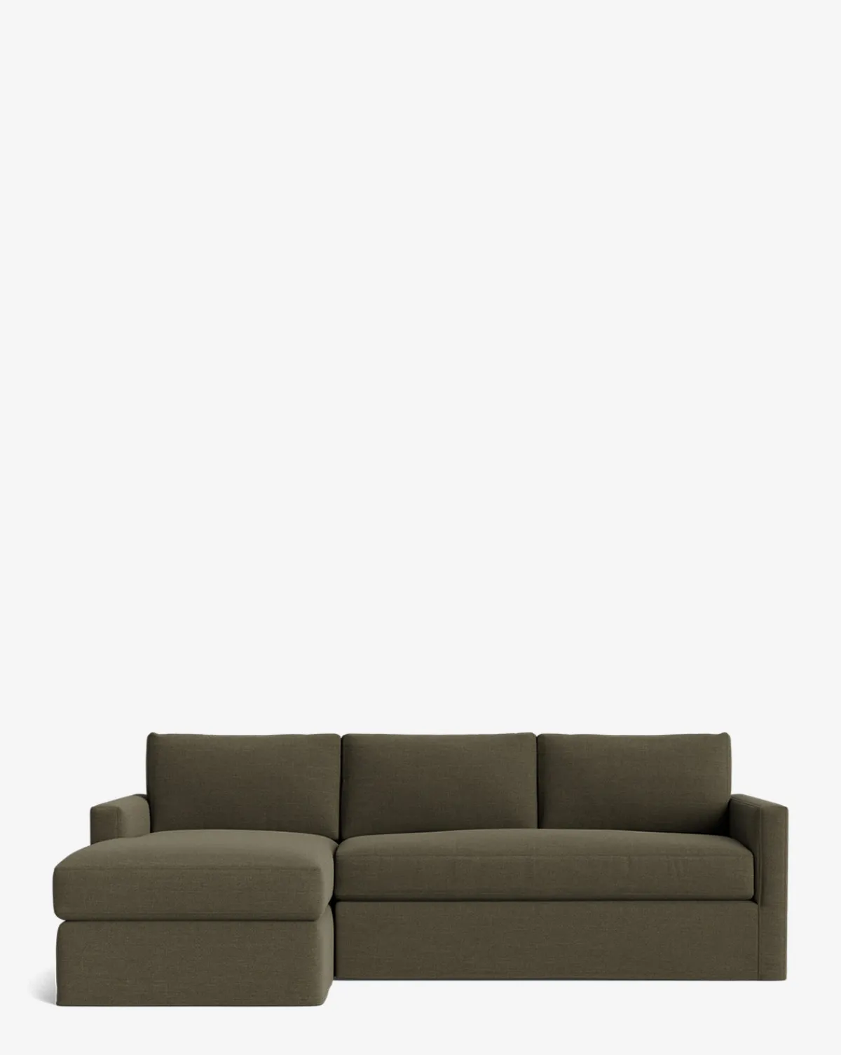 Macy Slipcover Chaise Sectional 101"|Community Best