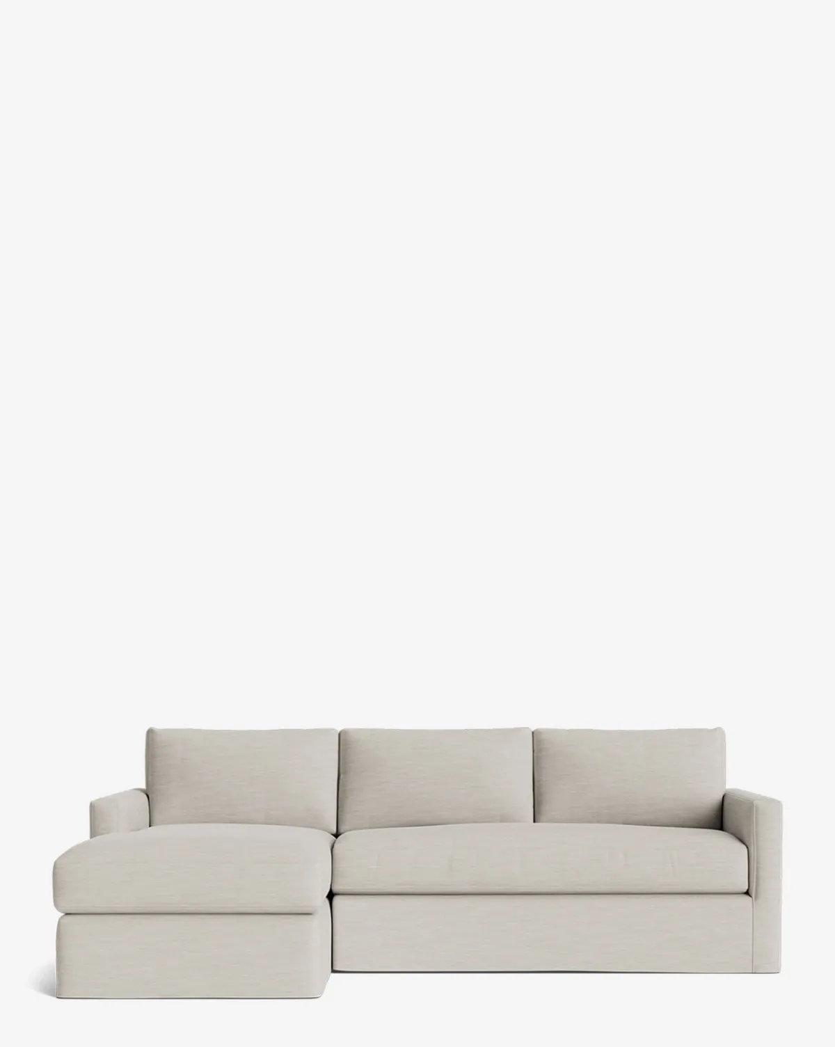 Macy Slipcover Chaise Sectional 101"|Community Best