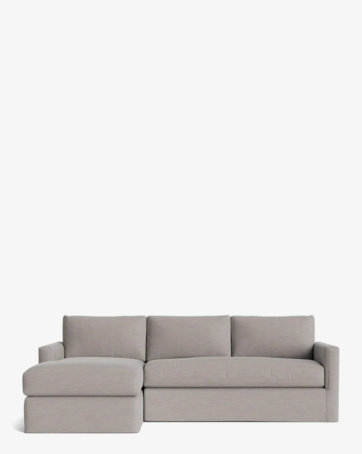 Macy Slipcover Chaise Sectional 101"|Community Best