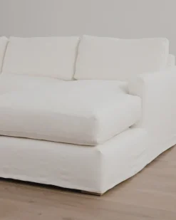 Macy Slipcover Chaise Sectional 101