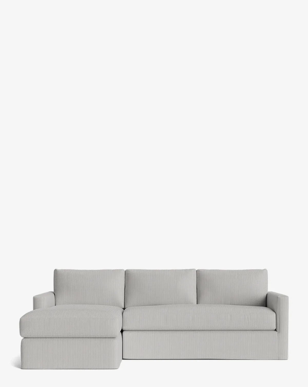 Macy Slipcover Chaise Sectional 101"|Community Best
