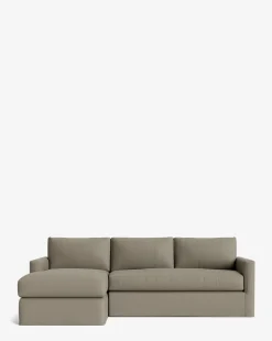Macy Slipcover Chaise Sectional 101