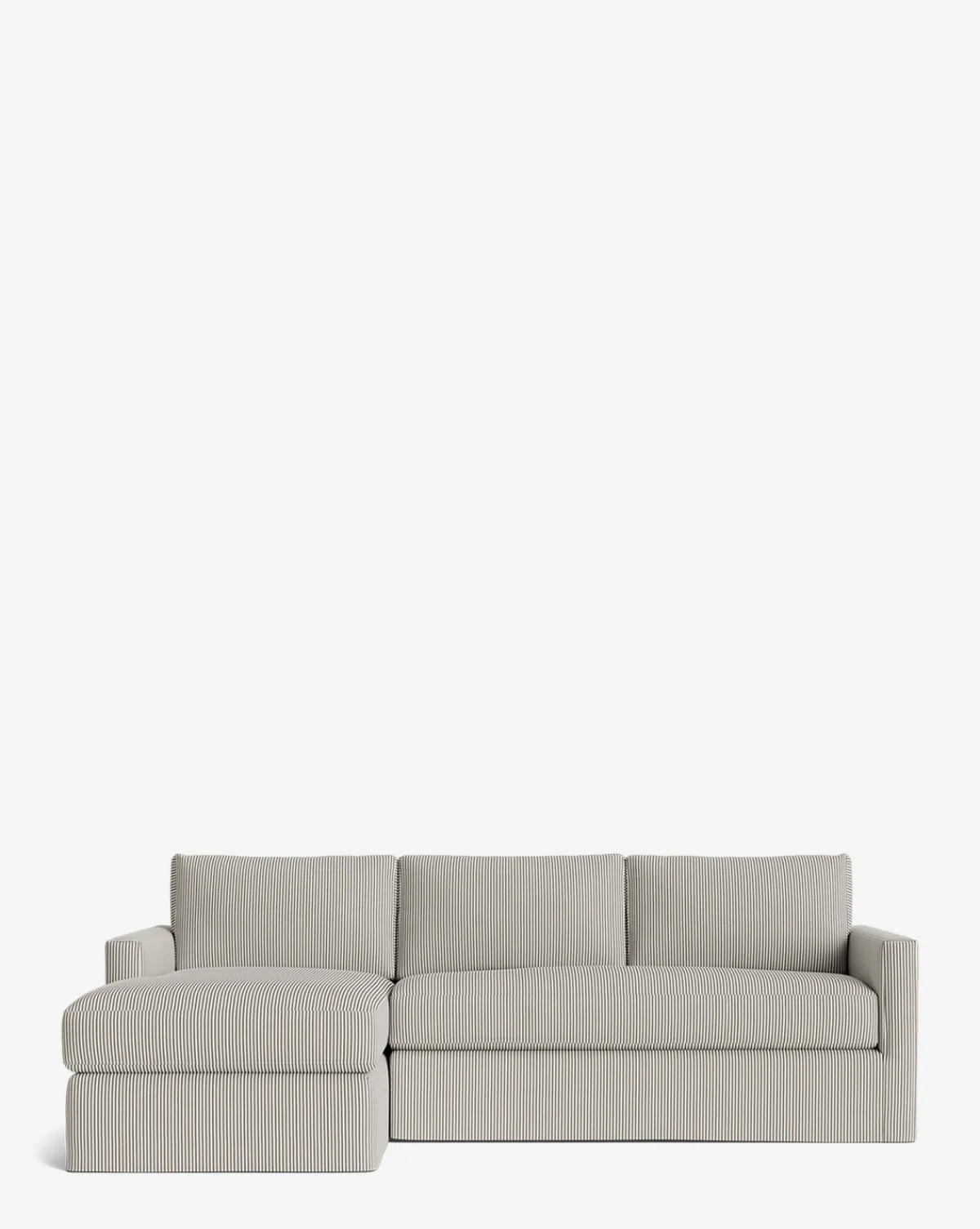 Macy Slipcover Chaise Sectional 101"|Community Best