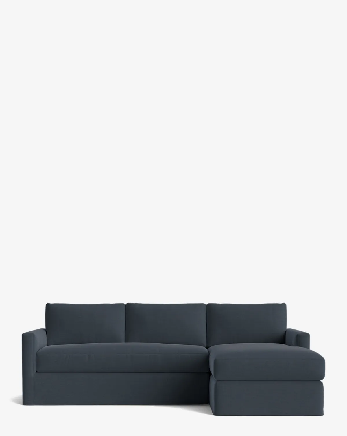 Macy Slipcover Chaise Sectional 101"|Community Best
