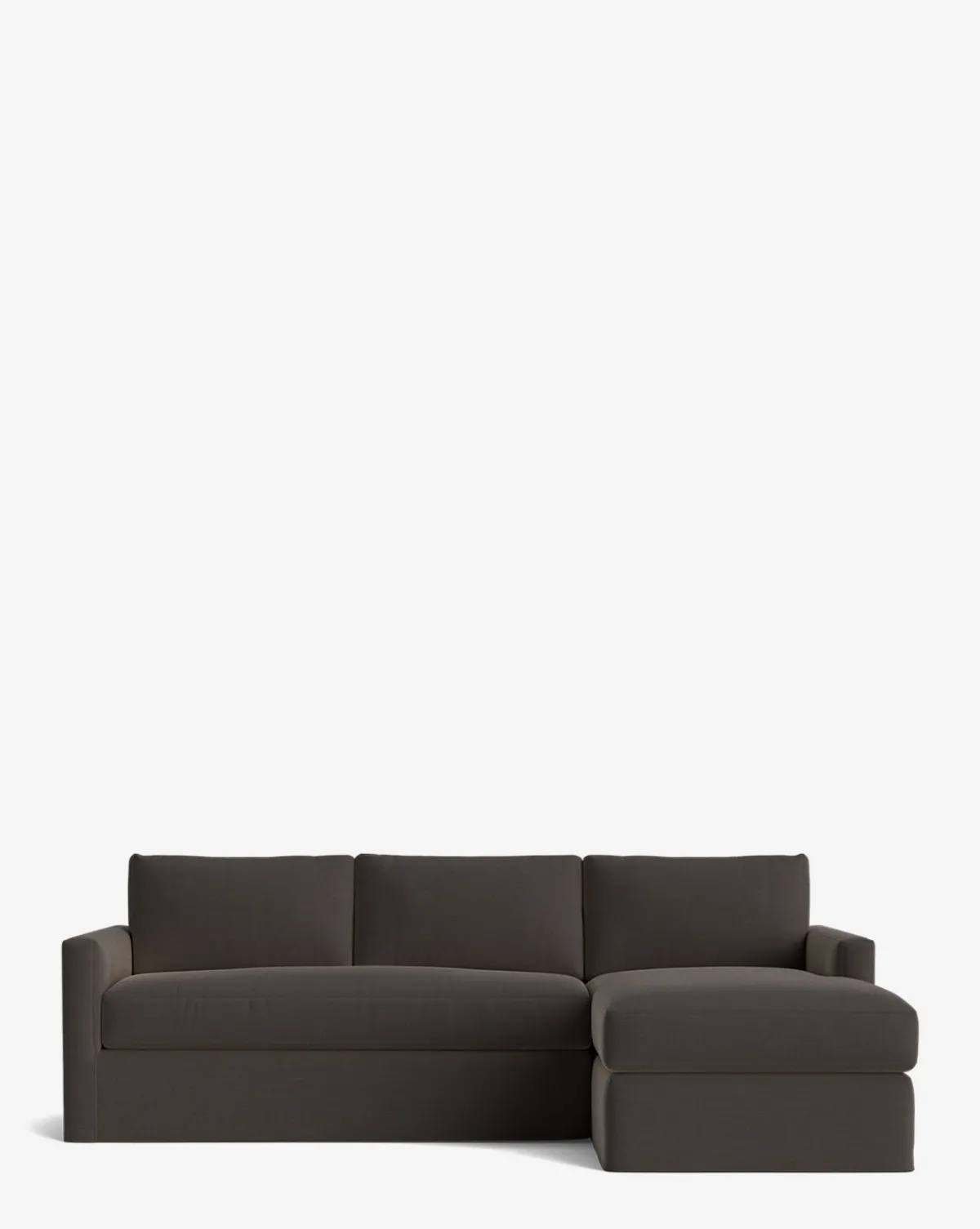Macy Slipcover Chaise Sectional 101"|Community Best