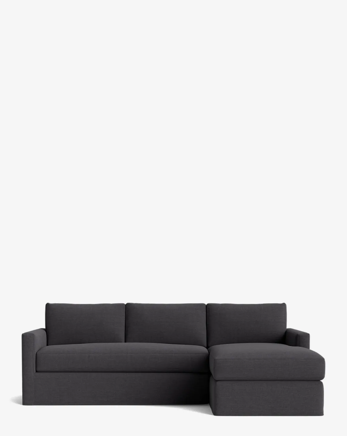 Macy Slipcover Chaise Sectional 101"|Community Best