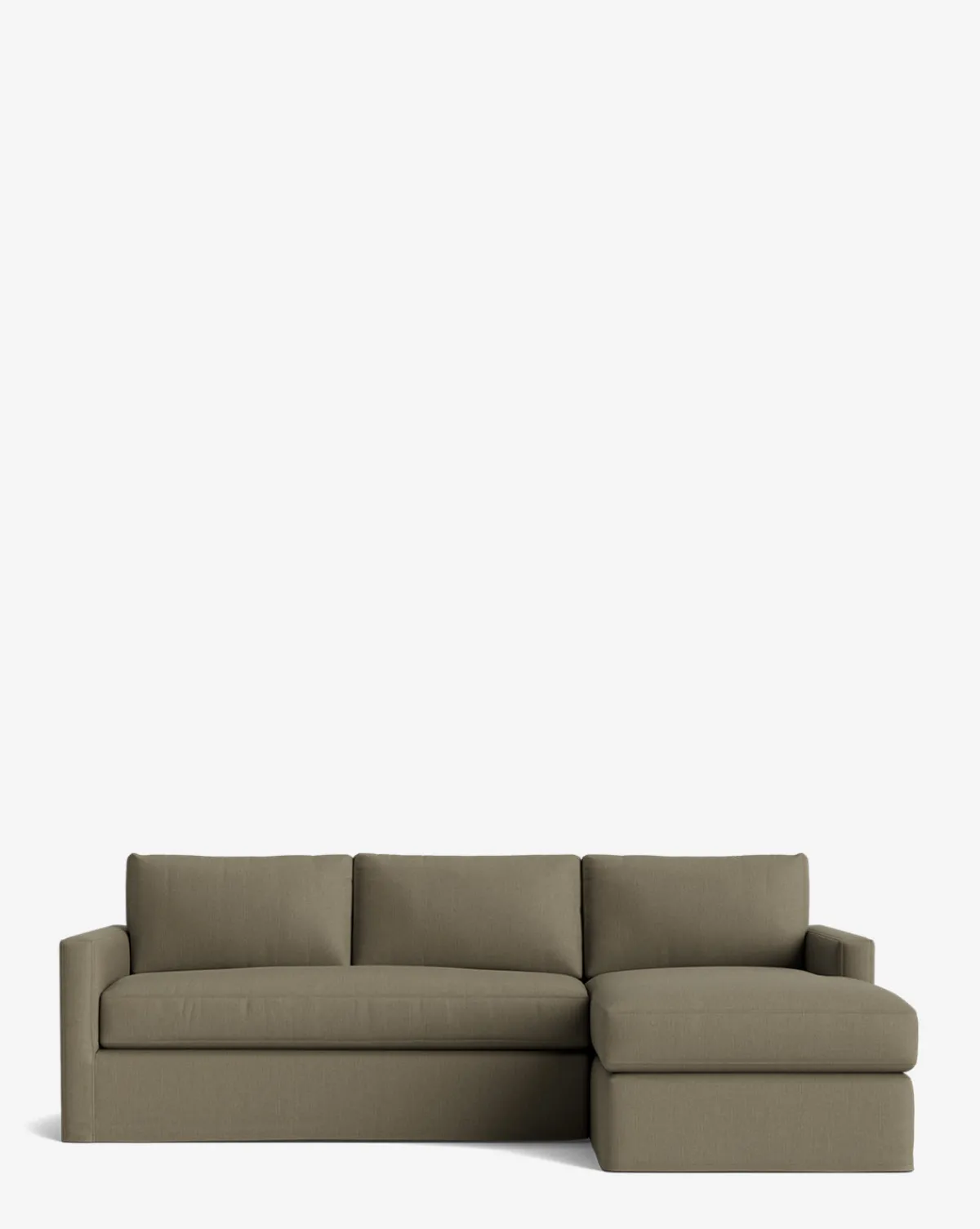 Macy Slipcover Chaise Sectional 101"|Community Best