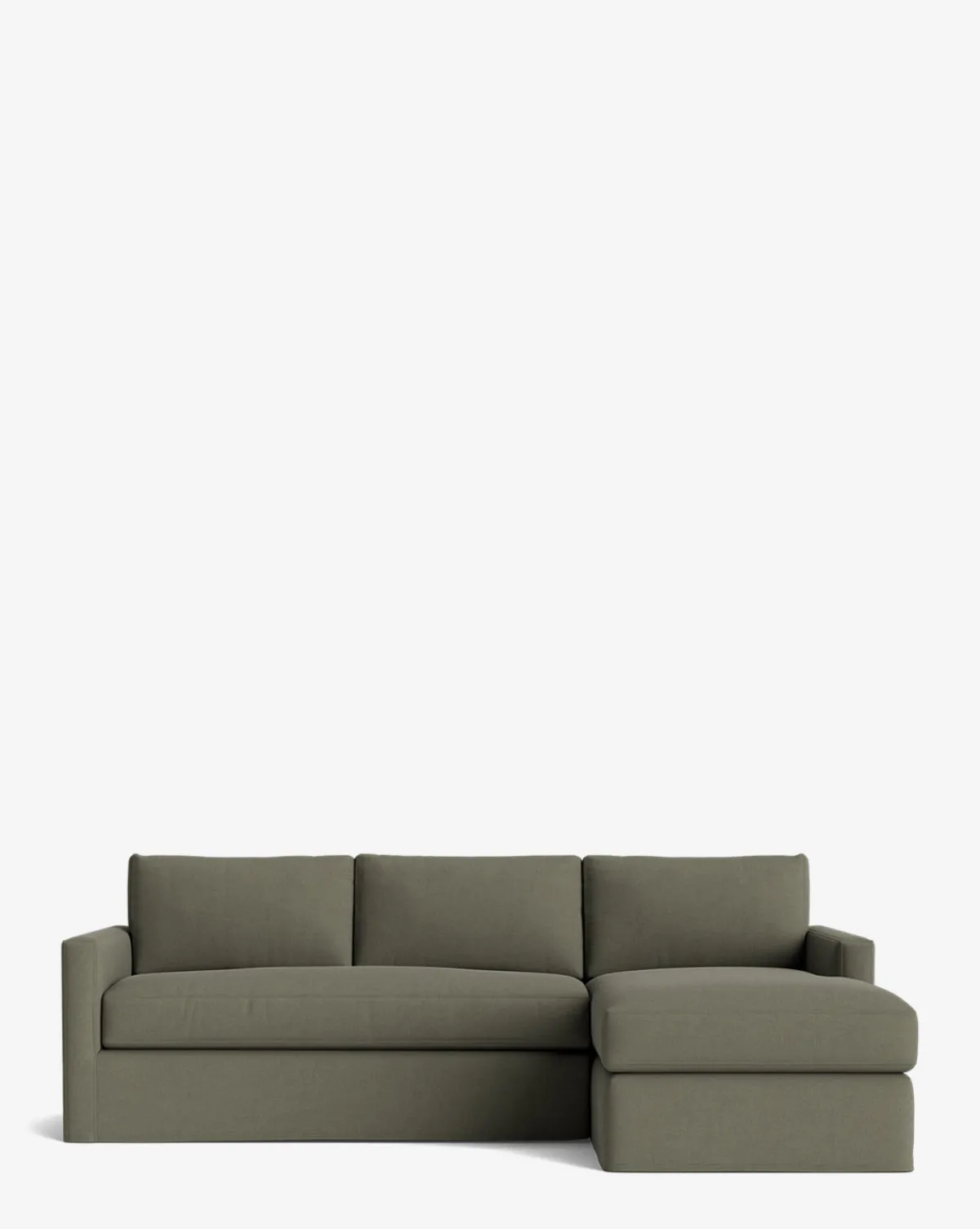 Macy Slipcover Chaise Sectional 101"|Community Best