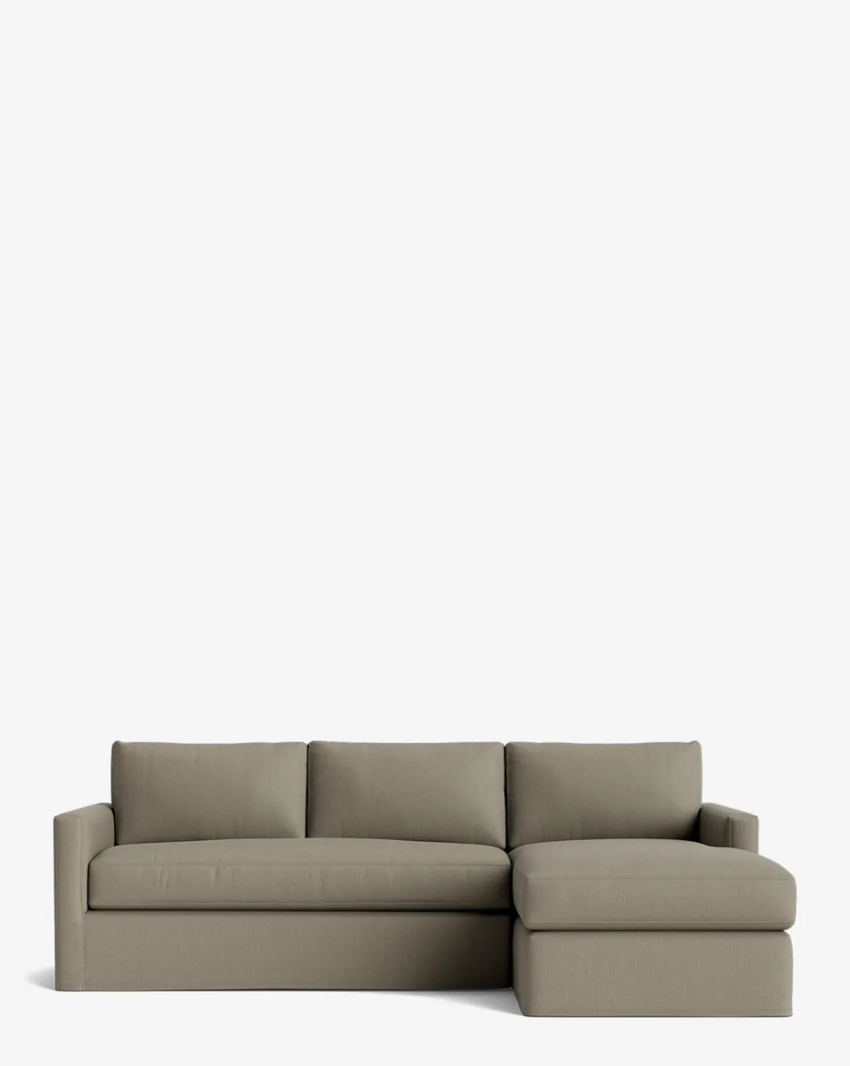 Macy Slipcover Chaise Sectional 101"|Community Best