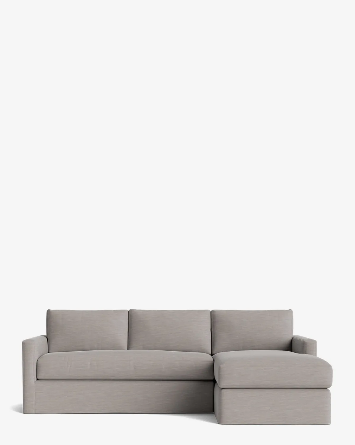 Macy Slipcover Chaise Sectional 101"|Community Best