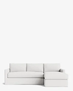 Macy Slipcover Chaise Sectional 101