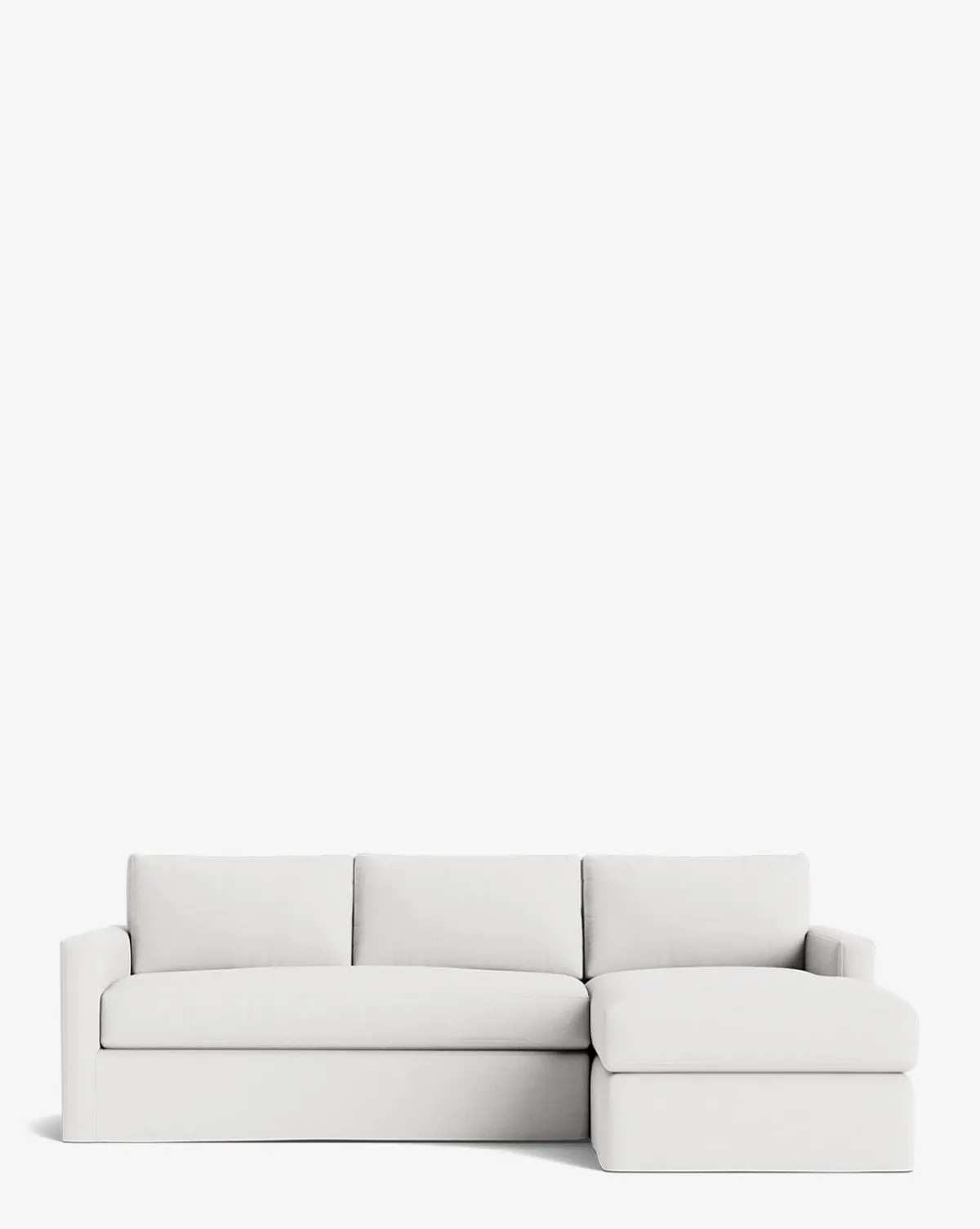 Macy Slipcover Chaise Sectional 101"|Community Best