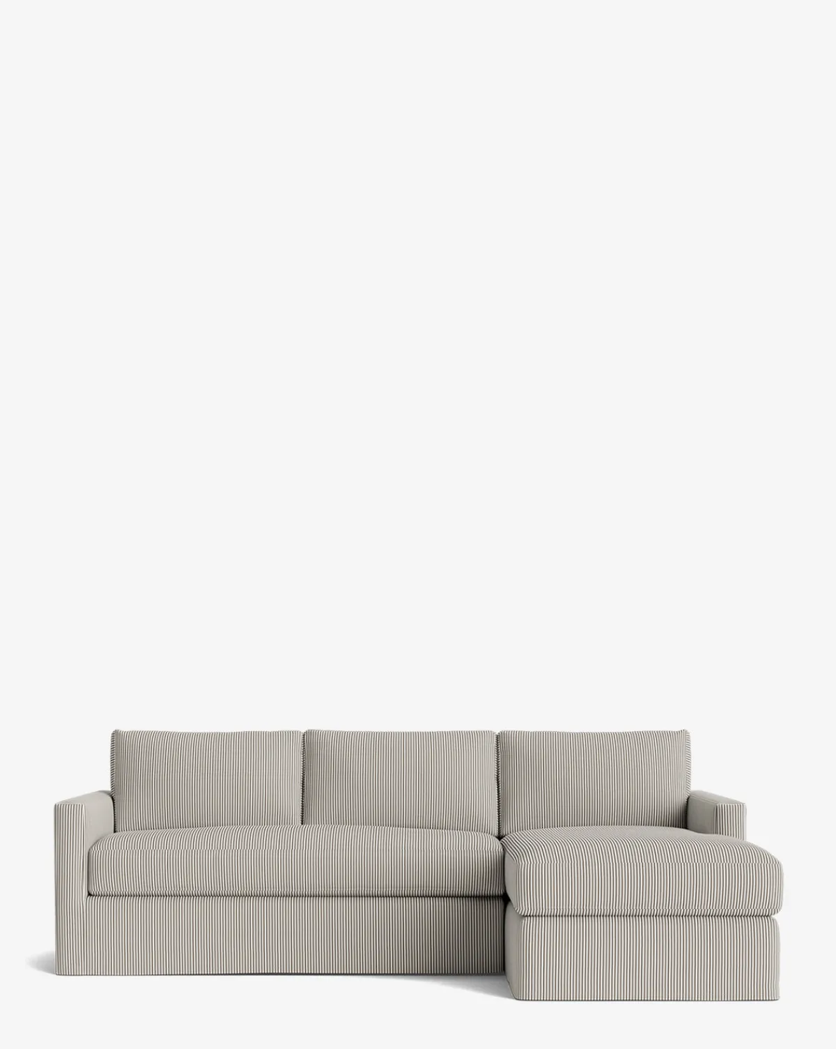 Macy Slipcover Chaise Sectional 101"|Community Best