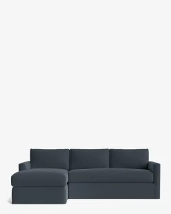 Macy Slipcover Chaise Sectional 101