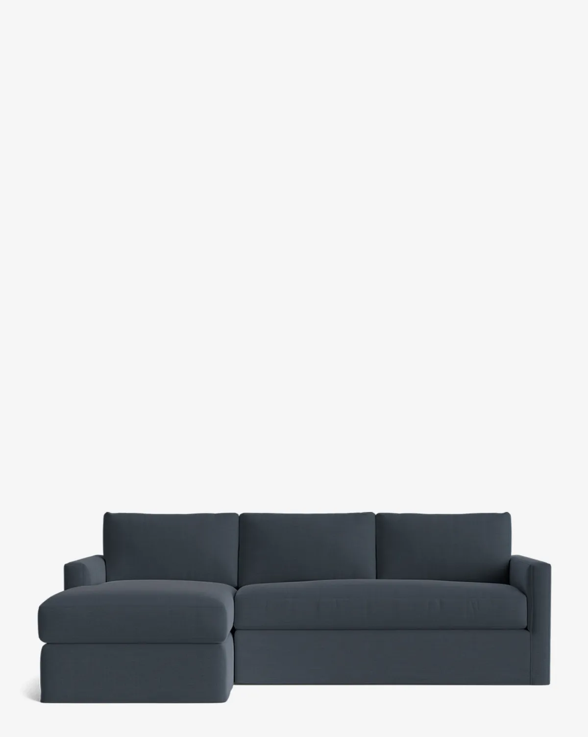 Macy Slipcover Chaise Sectional 101"|Community Best
