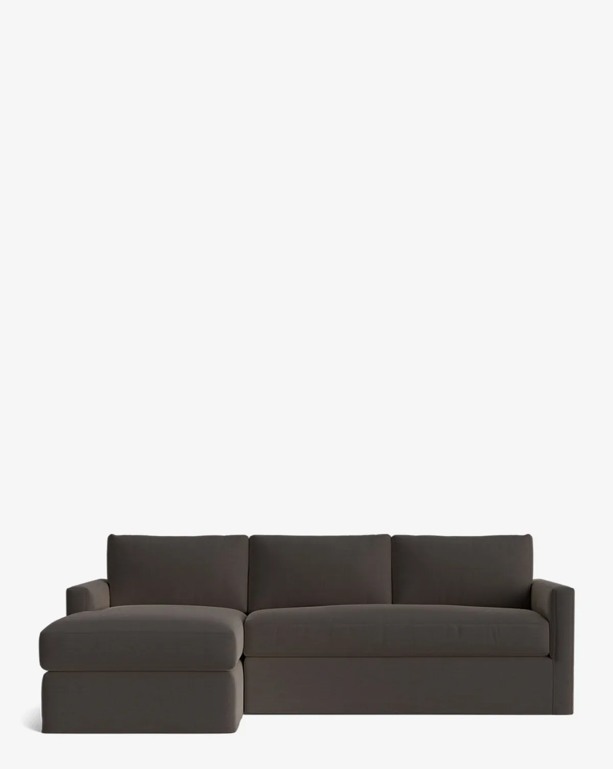 Macy Slipcover Chaise Sectional 101"|Community Best