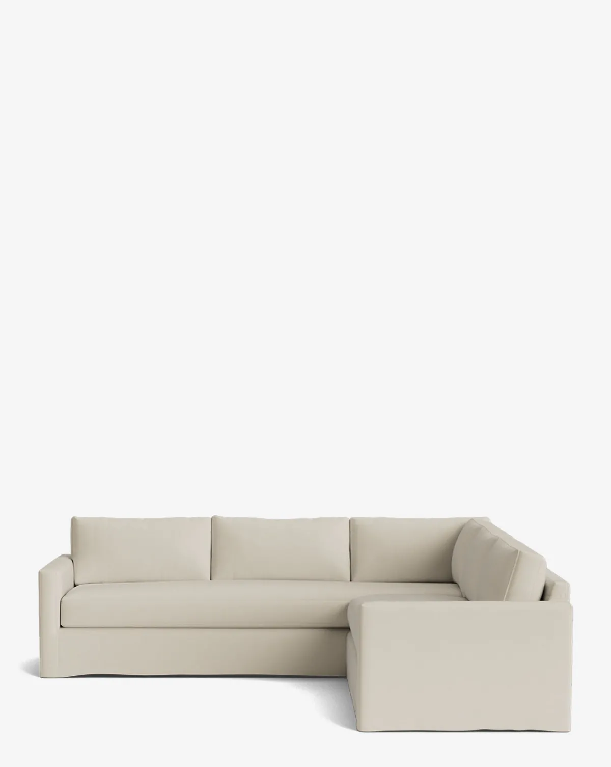 Macy Slipcover L Sectional 108"|Community Hot