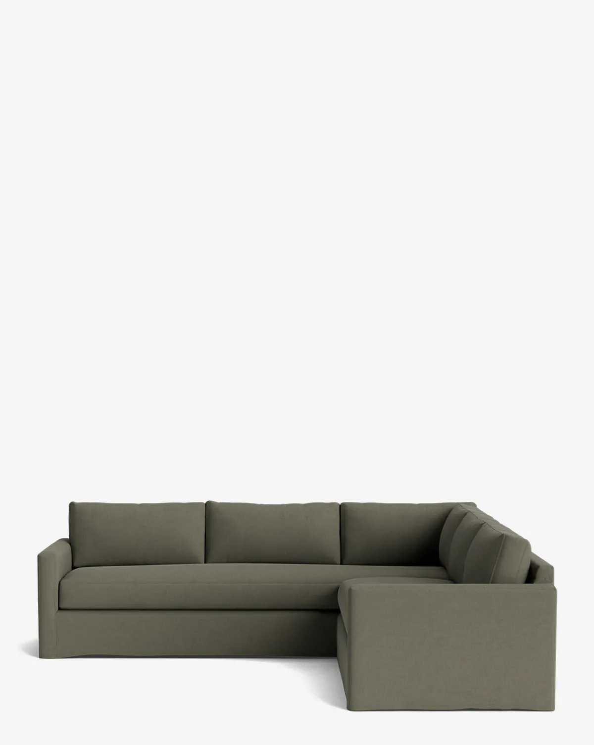 Macy Slipcover L Sectional 108"|Community Hot