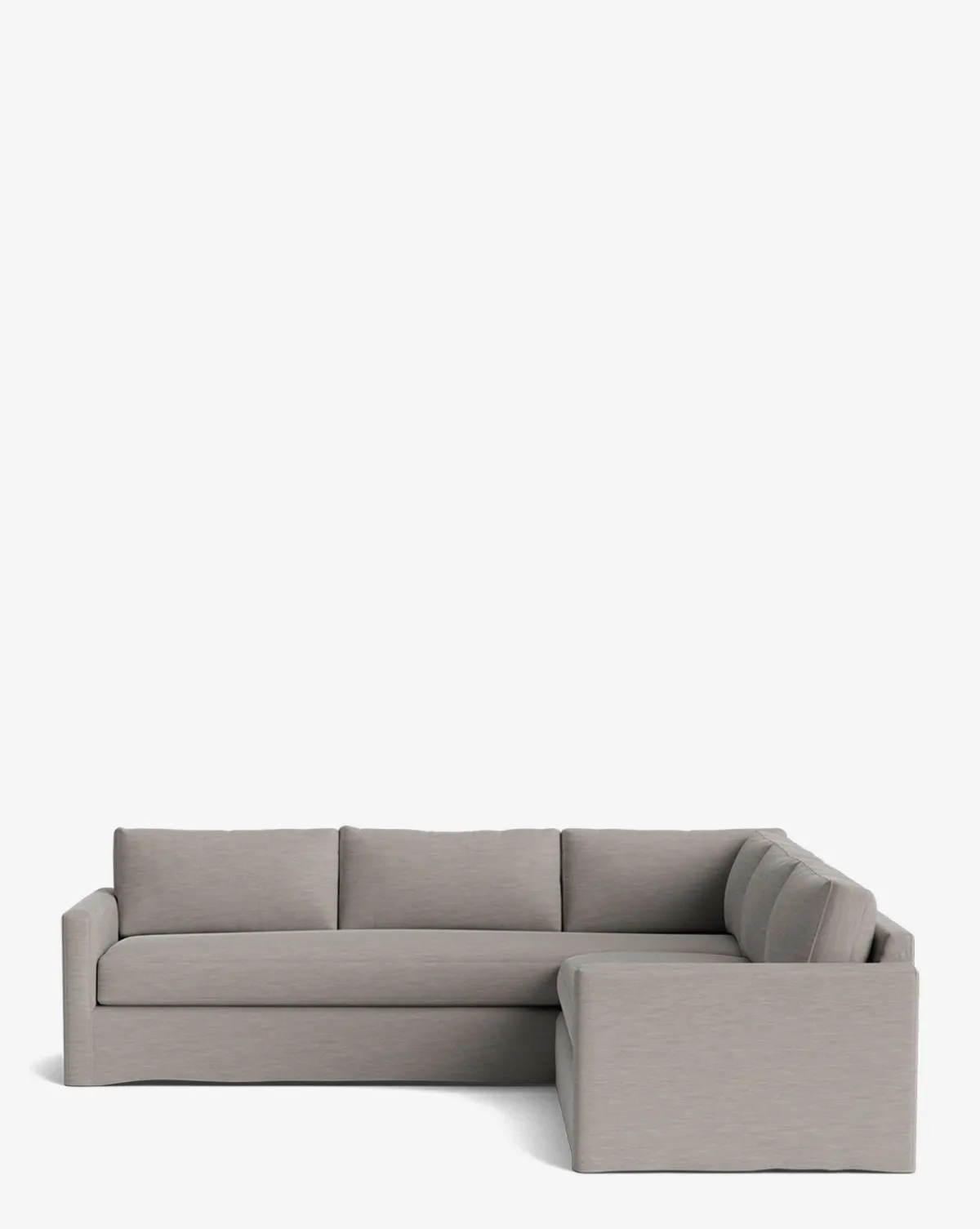 Macy Slipcover L Sectional 108"|Community Hot