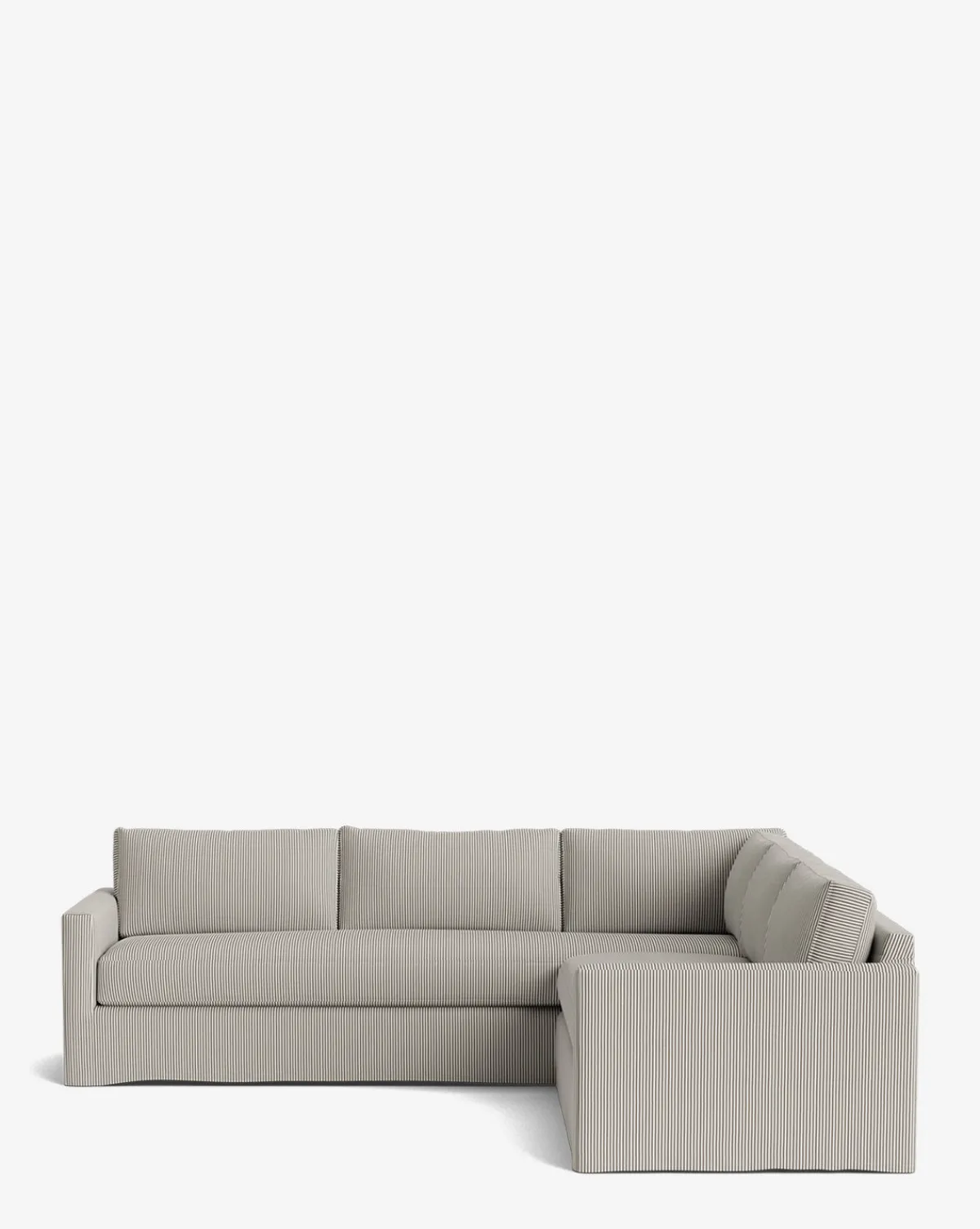 Macy Slipcover L Sectional 108"|Community Hot