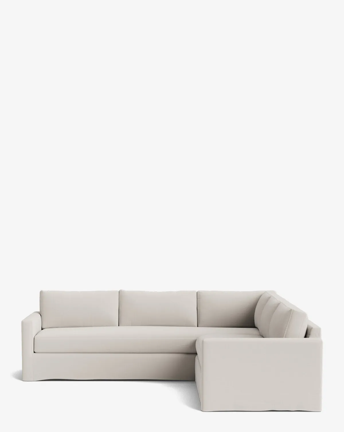 Macy Slipcover L Sectional 108"|Community Hot