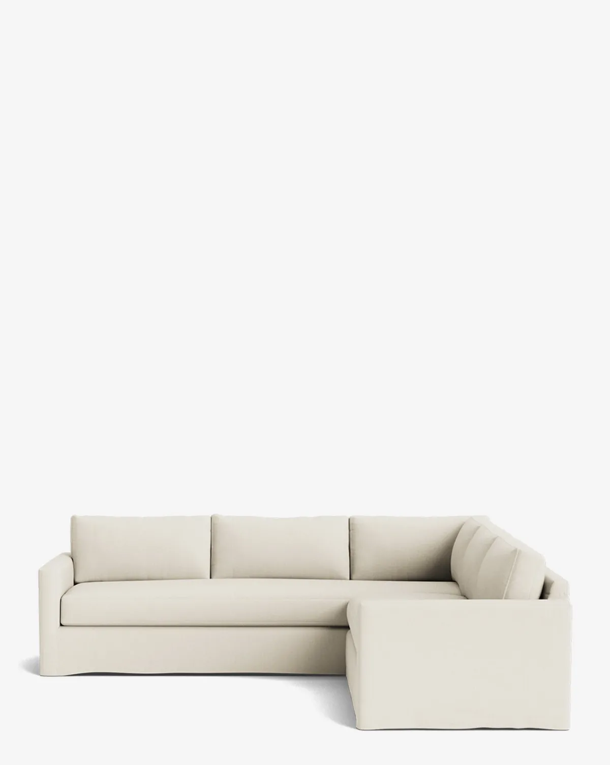 Macy Slipcover L Sectional 108"|Community Hot