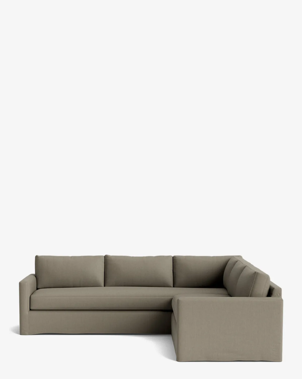 Macy Slipcover L Sectional 108"|Community Hot