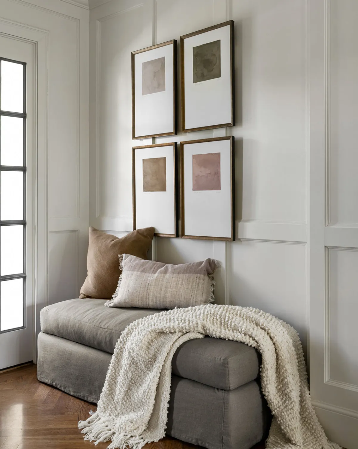 Macy Slipcover Ottoman|Community Online