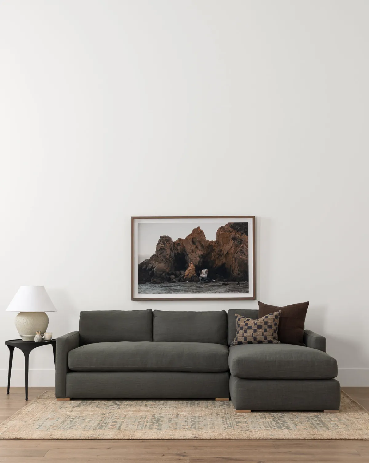 Macy Upholstered Chaise Sectional 101"|Community Hot