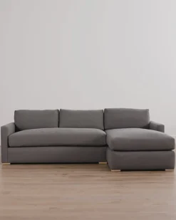 Macy Upholstered Chaise Sectional 101"|Community Hot