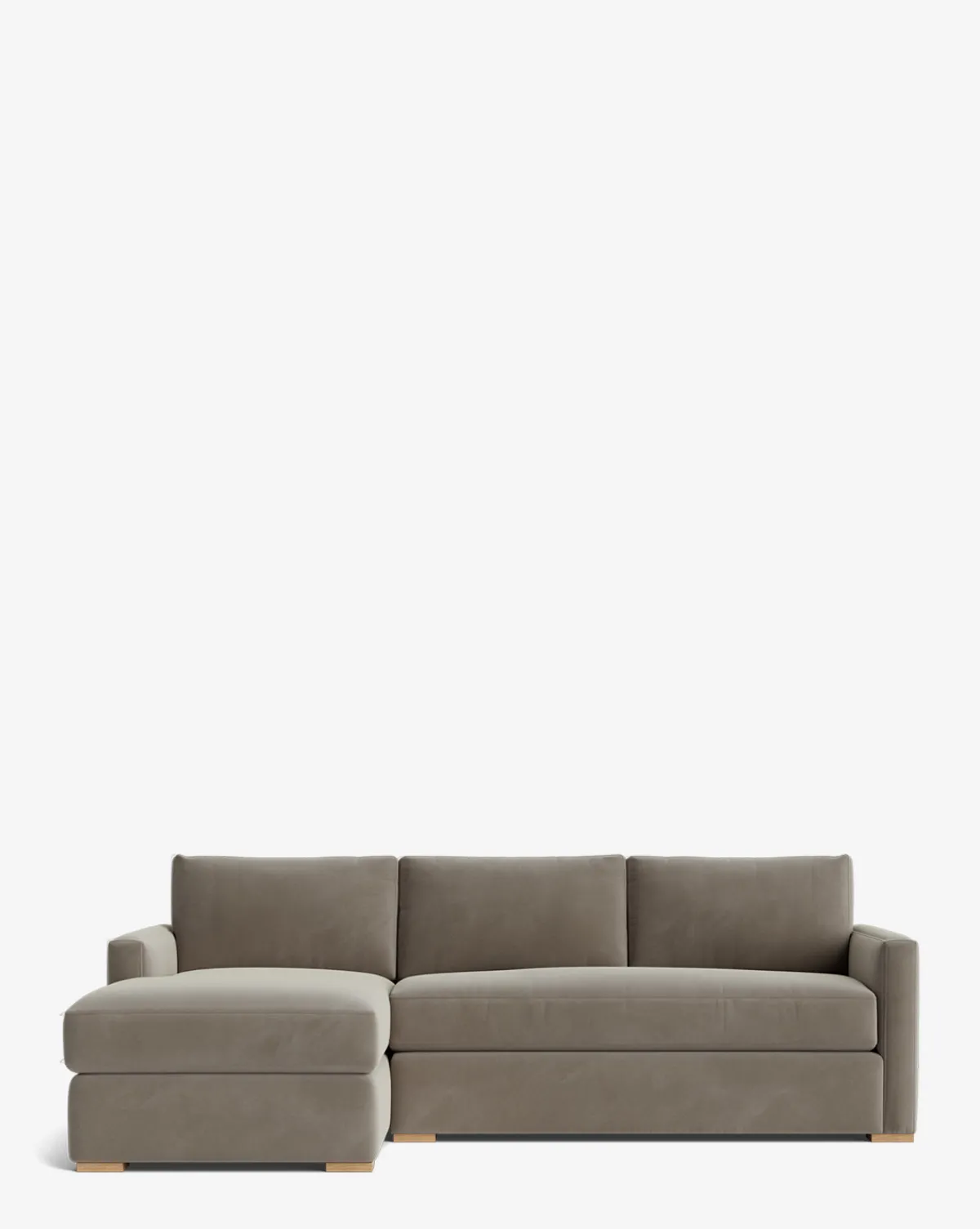 Macy Upholstered Chaise Sectional 101"|Community Hot