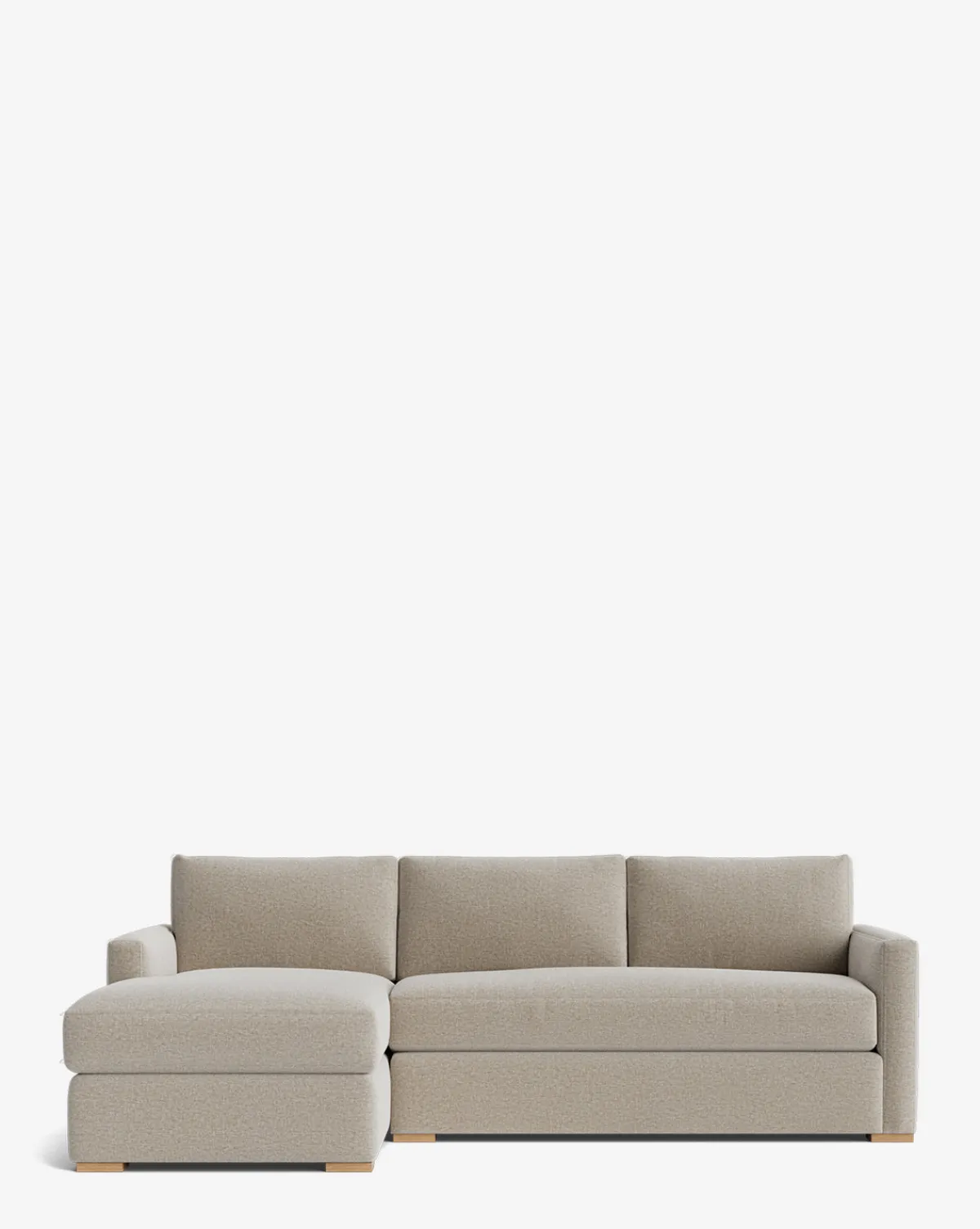 Macy Upholstered Chaise Sectional 101"|Community Hot