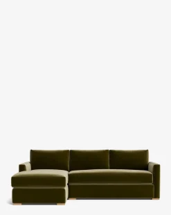 Macy Upholstered Chaise Sectional 101