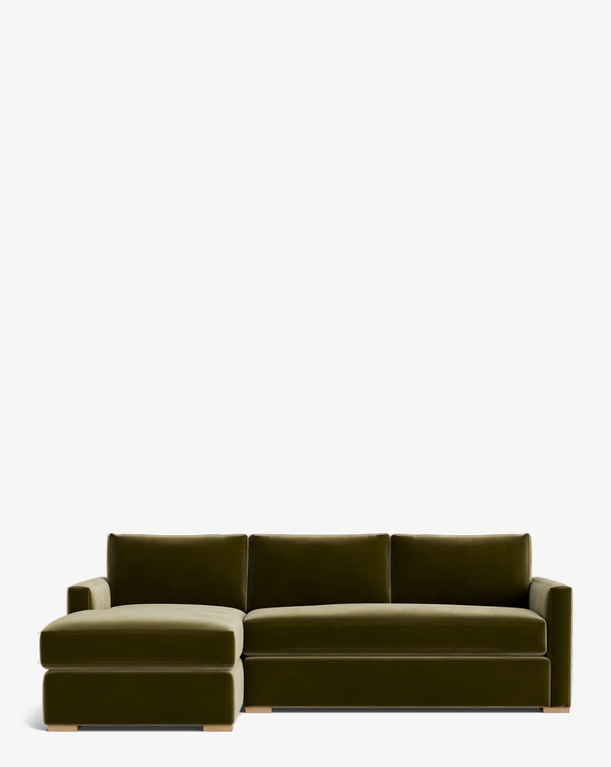 Macy Upholstered Chaise Sectional 101"|Community Hot