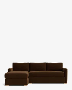 Macy Upholstered Chaise Sectional 101