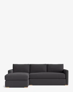 Macy Upholstered Chaise Sectional 101
