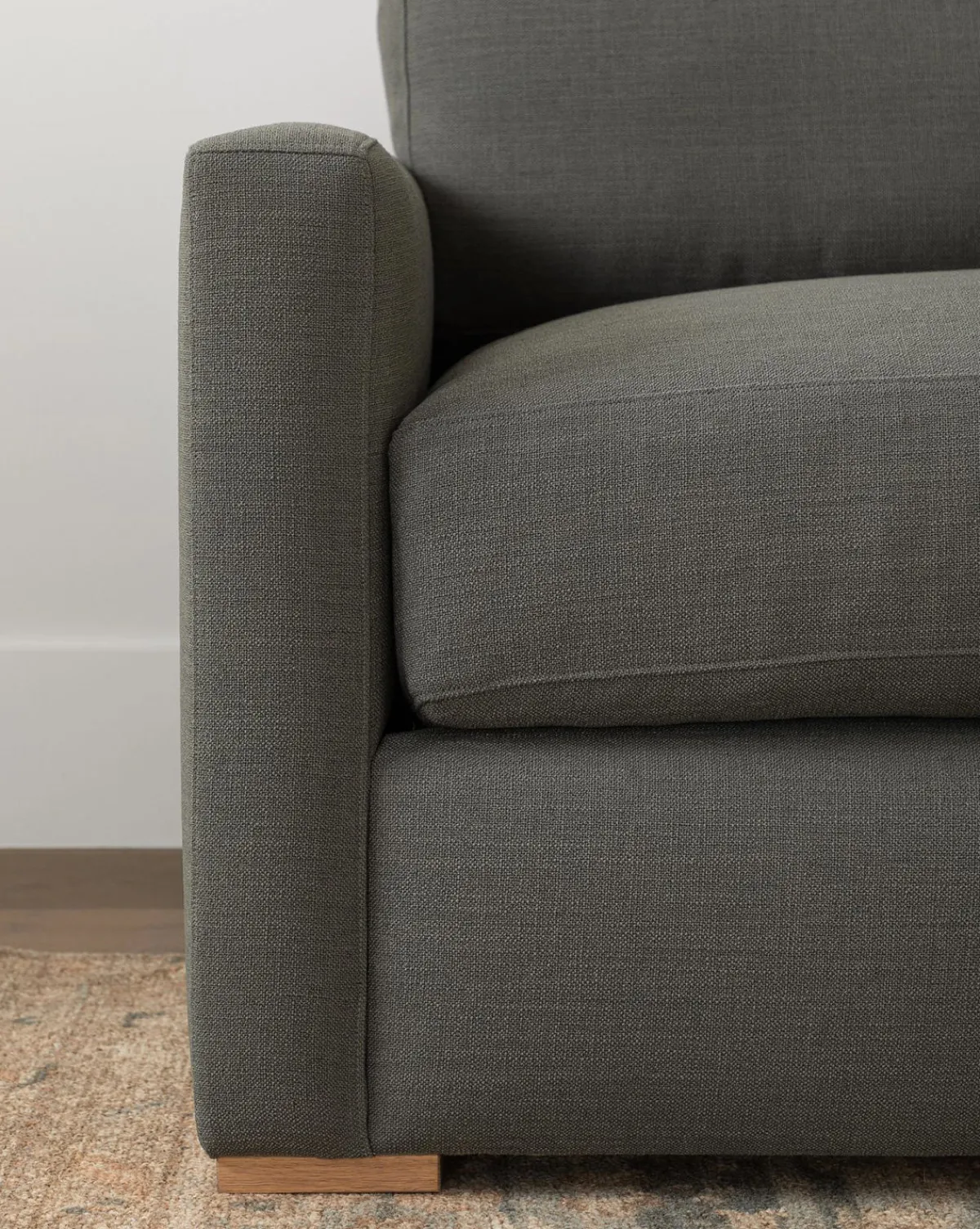 Macy Upholstered Chaise Sectional 101"|Community Hot