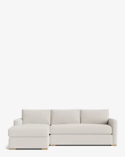 Macy Upholstered Chaise Sectional 101