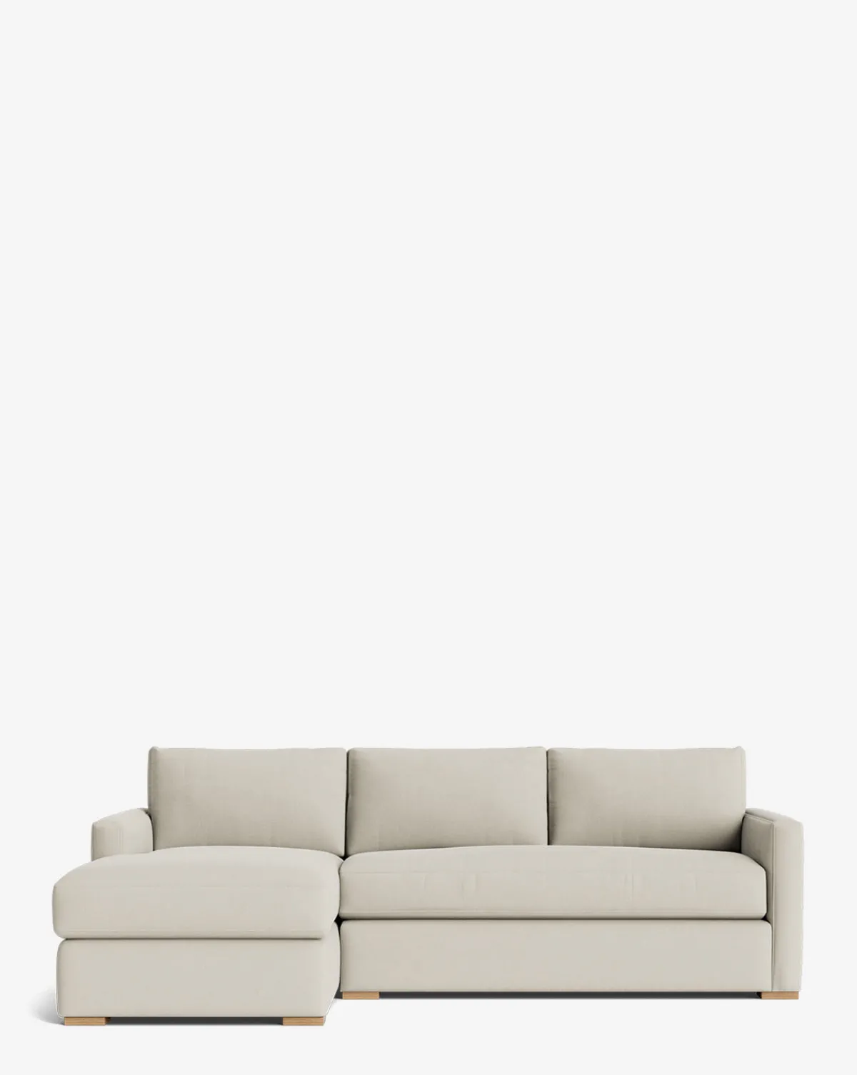 Macy Upholstered Chaise Sectional 101"|Community Hot