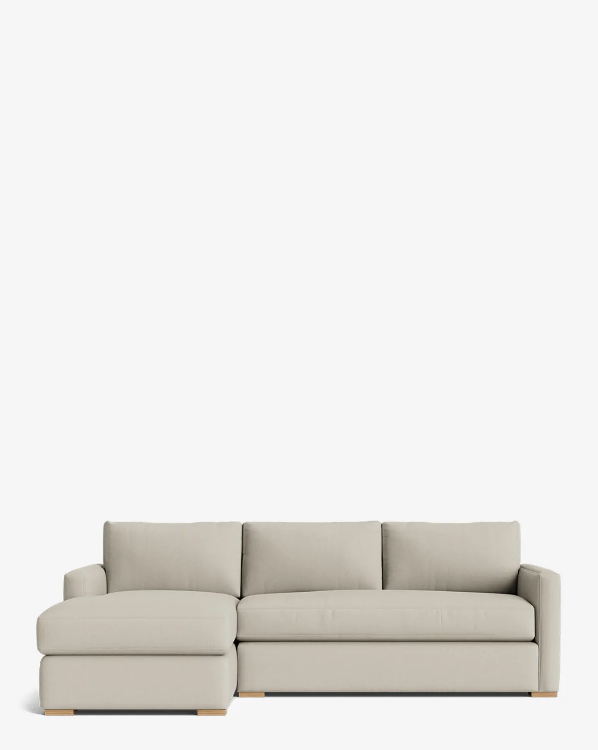 Macy Upholstered Chaise Sectional 101"|Community Hot