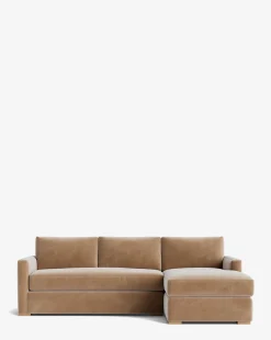 Macy Upholstered Chaise Sectional 101