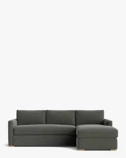 Macy Upholstered Chaise Sectional 101