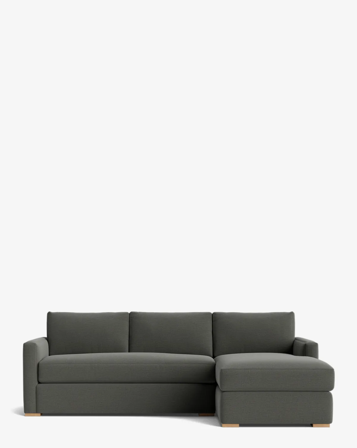 Macy Upholstered Chaise Sectional 101"|Community Hot