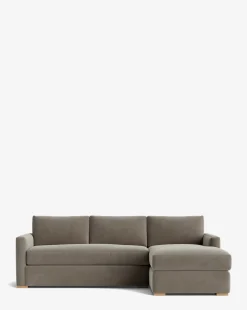 Macy Upholstered Chaise Sectional 101