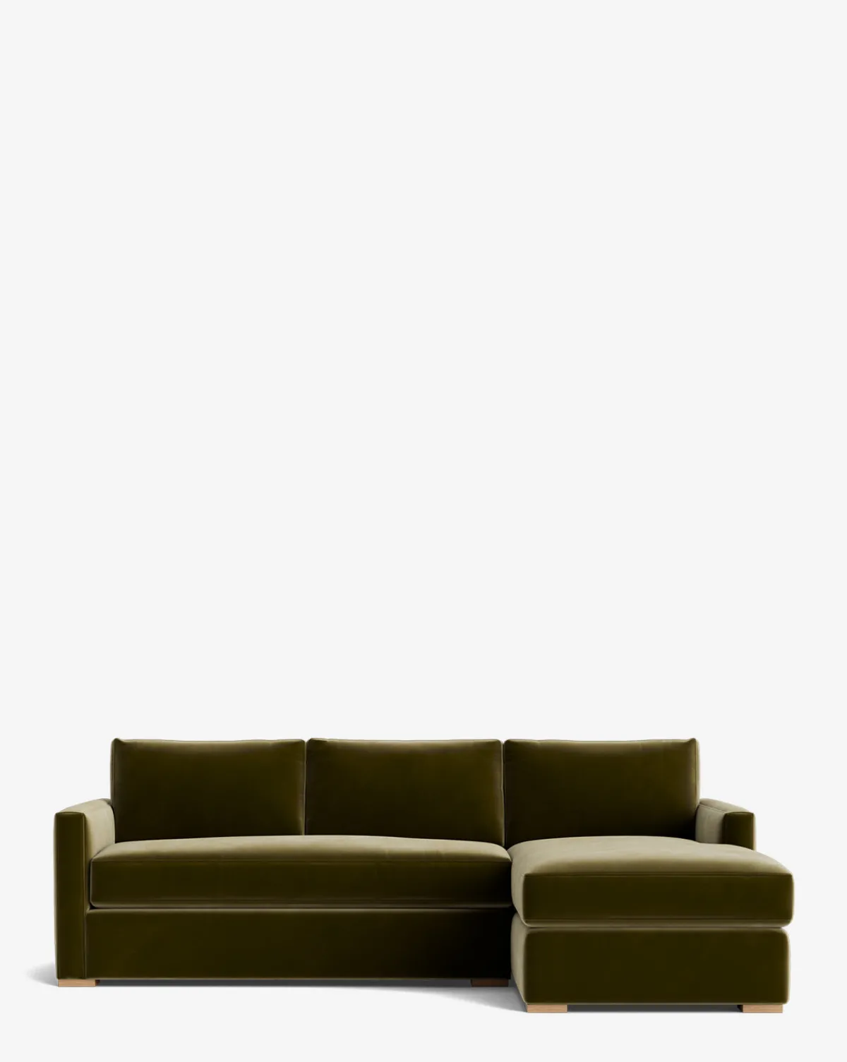 Macy Upholstered Chaise Sectional 101"|Community Hot