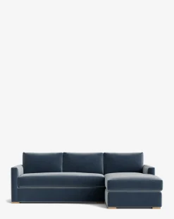 Macy Upholstered Chaise Sectional 101