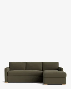 Macy Upholstered Chaise Sectional 101